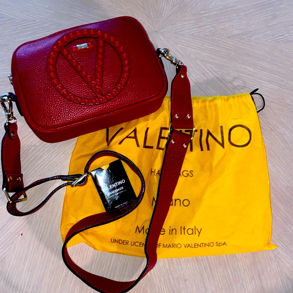 Mario Valentino Rock Stud Convertible Bag